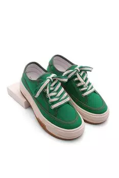 Кроссовки - Зеленый - Плоские Marjin, зеленый