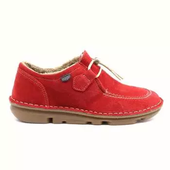 Кроссовки Zen Faux Fur в цвете Moccasin Red OnFoot