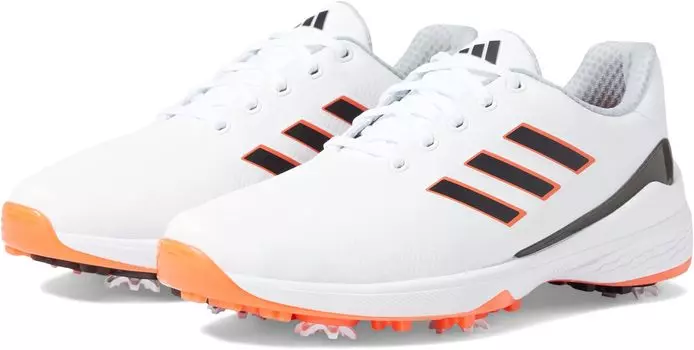 Кроссовки ZG23 Lightstrike Golf Shoes adidas, цвет Footwear White/Core Black/Semi Solar Red