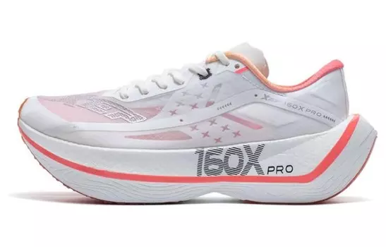 Кроссовки женские 160X 2.0 Pro с низким верхом, белые/красные Xtep