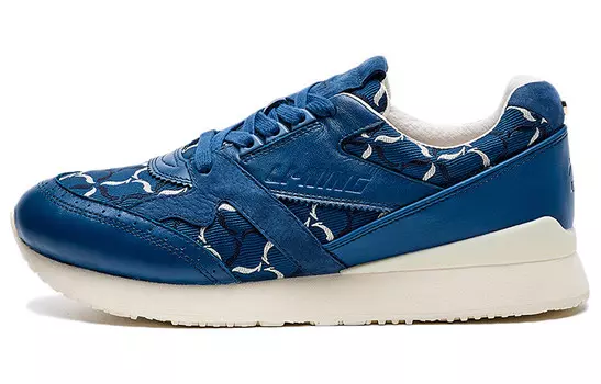 Кроссовки женские 1990 года, низкие, темно-синие Li-Ning 1990
