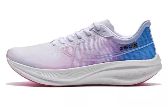 Кроссовки женские 260x с низким верхом флуоресцентные вишнево-розовые Xtep