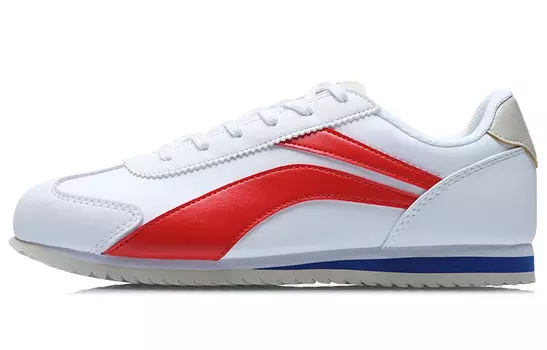 Кроссовки женские 3K с низким верхом, белые/красные Lining