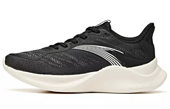 Кроссовки женские A-Shock Low-top, черные/белые Anta