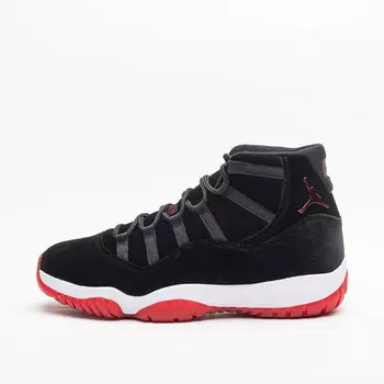Кроссовки женские Air Jordan 11 Retro 'Bred Velvet', черный/красный