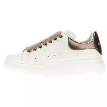 Кроссовки женские Alexander Mcqueen, белый / бронзовый