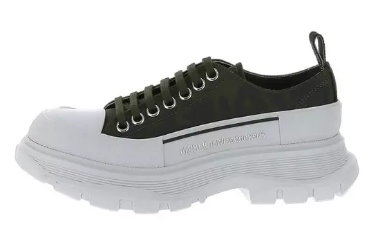 Кроссовки женские Alexander Mcqueen Tread Slick Lifestyle, оливково-зеленый
