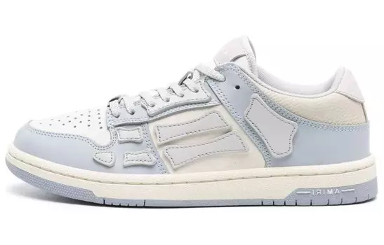 Кроссовки женские Amiri Skel Top Low, серый / синий