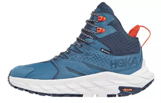 Кроссовки женские Anacapa GTX Hiking Shoes с высоким верхом, синие Hoka One One
