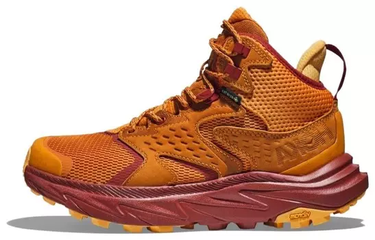 Кроссовки женские Anacapa Outdoor Performance с высоким берцем, янтарного цвета Hoka One One