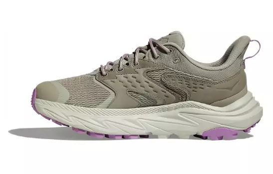 Кроссовки женские Anacapa Running Shoes Low-top Серые/белые Hoka One One