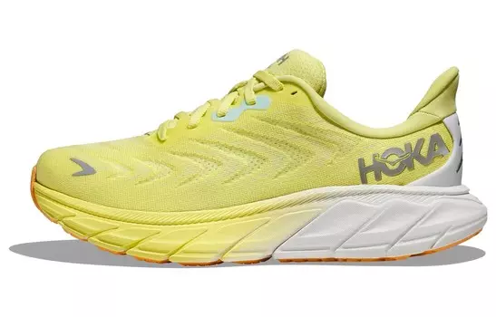 Кроссовки женские Arahi 6 с низким верхом, желтые/белые Hoka One One