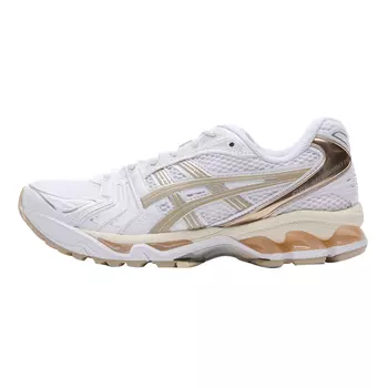 Кроссовки женские Asics Gel-Kayano 14 амортизирующие, белый / золотой