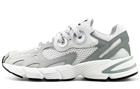 Кроссовки женские Astir Lifestyle С низким берцем Серебристо-серого цвета Adidas Originals, серебряный