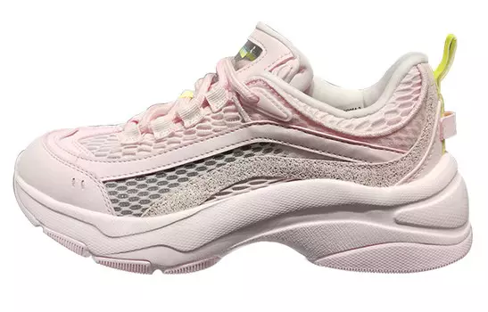 Кроссовки женские Aurora WindWalker Chunky с низким верхом розового цвета Lining