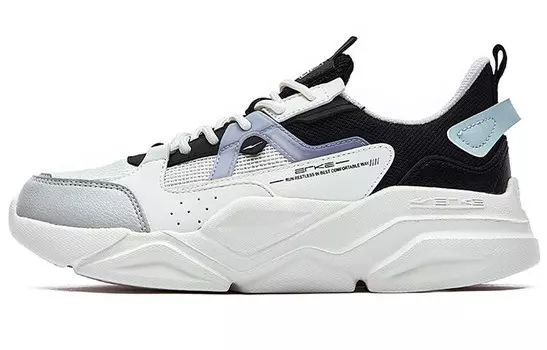 Кроссовки женские Bai Qian Low-Top черный/белый Erke