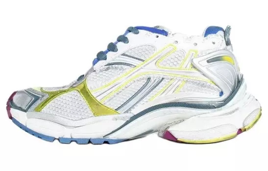 Кроссовки женские Balenciaga Runner Sneaker, белый / серый