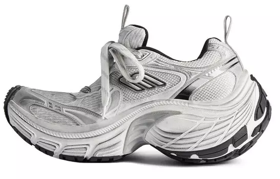 Кроссовки женские Balenciaga, серый / белый
