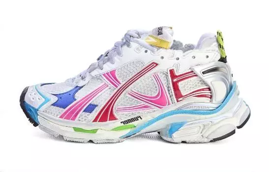 Кроссовки женские Balenciaga Worn-Out для бега, белый