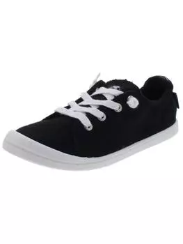 Кроссовки женские Bayshore III Man Made Fashion Sneakers Roxy, цвет black/anthracite canvas