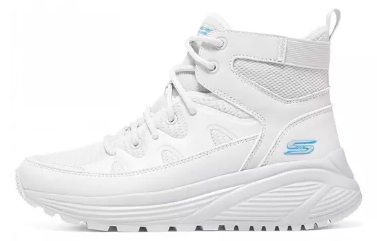 Кроссовки женские Bob "s Lifestyle С высоким берцем Белого цвета Skechers, белый