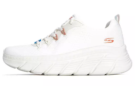 Кроссовки женские BOBS B FLEX с низким верхом, молочно-белые Skechers