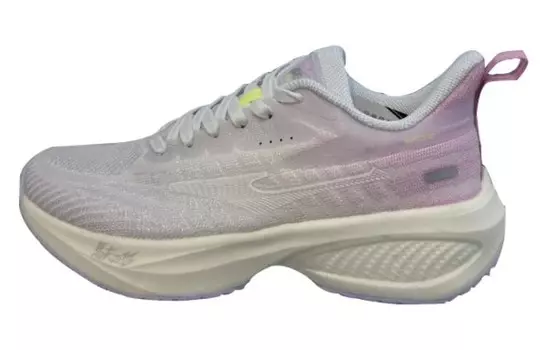 Кроссовки женские Bullets Running Shoes Low-Top белый/розовый Erke