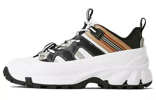 Кроссовки женские Burberry Arthur Icon Stripe, белый / черный