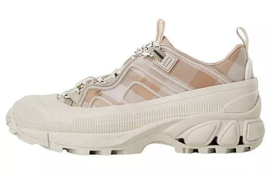 Кроссовки женские Burberry Arthur Vintage Check, бежевый