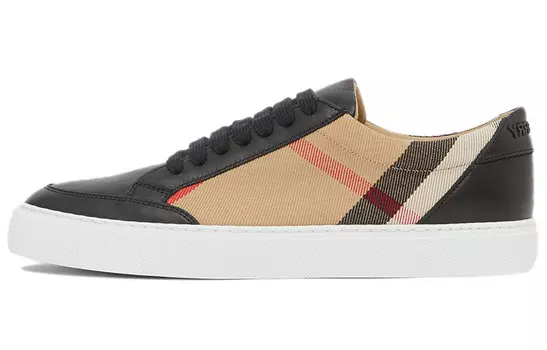 Кроссовки женские Burberry, черный / бежевый