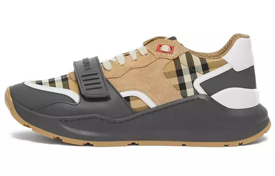 Кроссовки женские Burberry, черный / желтый