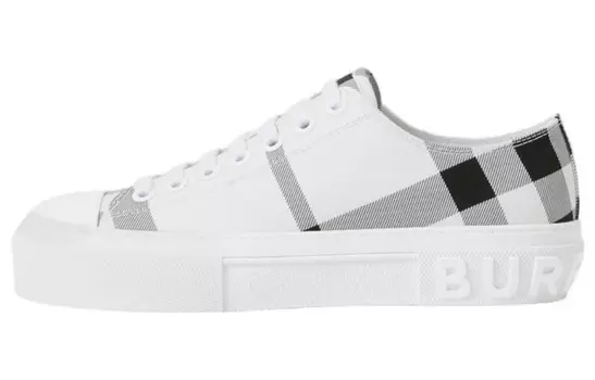 Кроссовки женские Burberry Low-Top, белый / черный