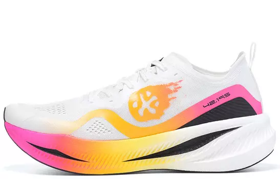 Кроссовки женские Carbon FLY Mid-Top белый/синий/розовый Bmai