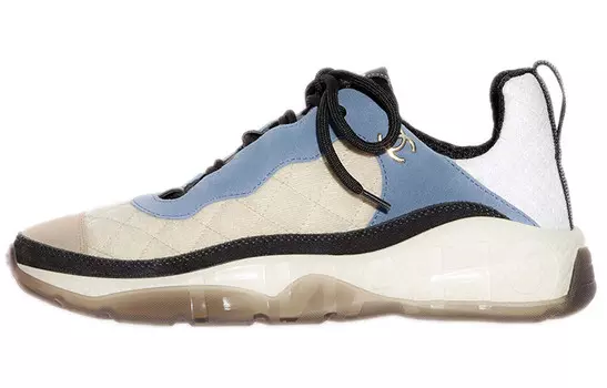 Кроссовки женские Chanel, синий / белый