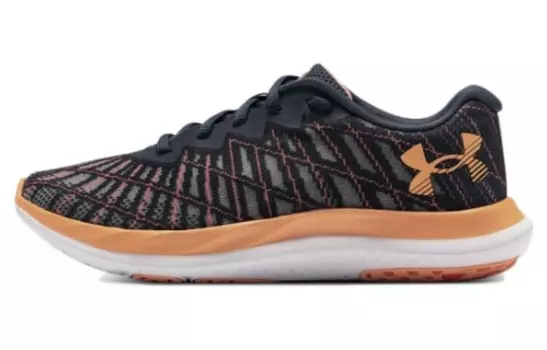 Кроссовки женские Charged Breeze 2 Low-top серые/коричневые Under Armour