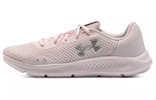 Кроссовки женские Charged Pursuit 3 Low-top белые светло-розовые Under Armour