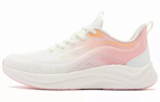 Кроссовки женские Chifeng Running Shoes с низким верхом Ivory Nectar Qiaodan