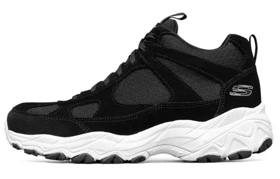 Кроссовки женские Chunky Low-top черного цвета Skechers