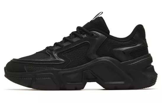Кроссовки женские Chunky Low-top черного цвета Anta
