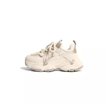 Кроссовки женские Chunky Mid-Top белый Nunz