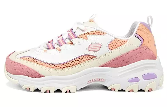 Кроссовки женские Chunky с низким верхом Coral Skechers