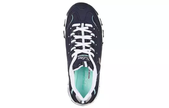 Кроссовки женские Chunky с низким верхом, темно-синие Skechers