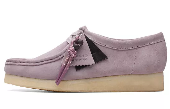 Кроссовки женские clarks Wallabee Cup Lilac Women's, фиолетовый