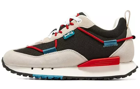 Кроссовки женские Classic Jogger 1 Low-top черные/красные Skechers