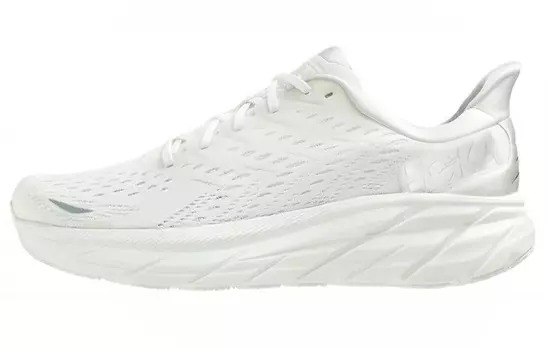 Кроссовки женские Clifton 8 с низким верхом, белые Hoka One One