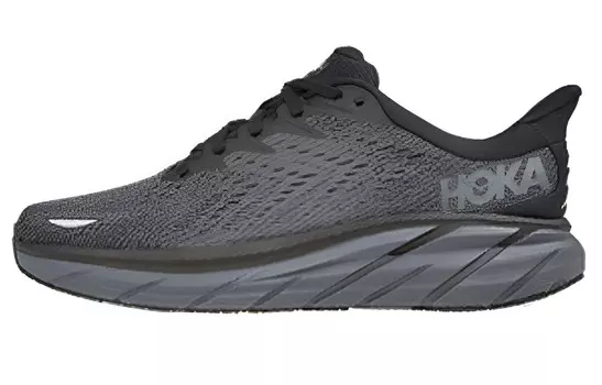 Кроссовки женские Clifton 8 с низким верхом, черные Hoka One One