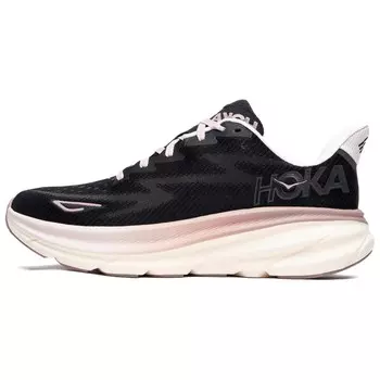 Кроссовки женские Clifton 9 с низким верхом, черный Hoka One One