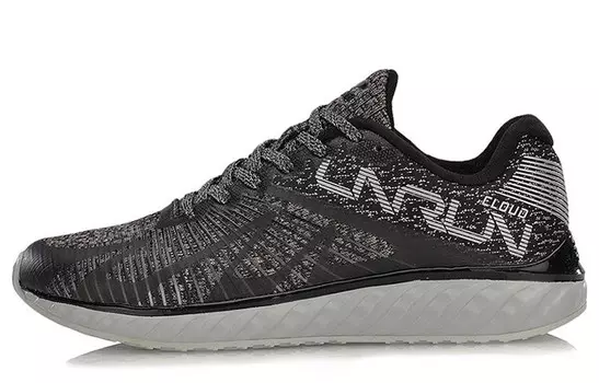 Кроссовки женские Cloud 4 Running Low-top Black/Grey Lining