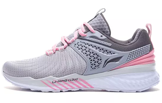 Кроссовки женские Cloud 5 V2 с низким верхом Turbid серо-фиолетовые Lining