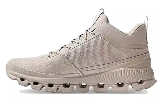 Кроссовки женские Cloud Hi Running Low-top бежевые On
